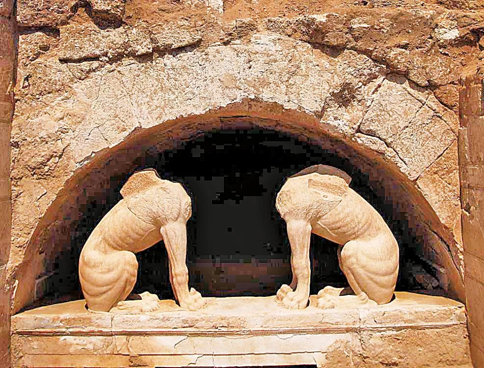 Πότε θα είναι επισκέψιμη η Αμφίπολη – «Ξαναχτίζουν» τον περίβολο του Τύμβου Καστά – Βίντεο